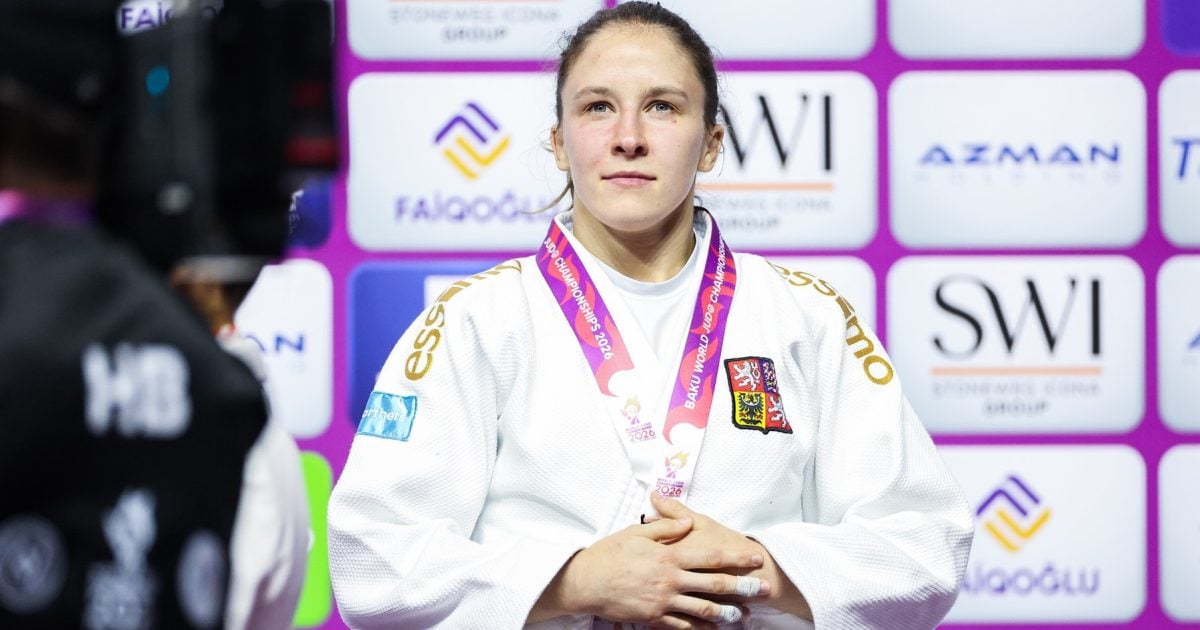 Photo: iROZHLAS Renata Zachová Wins Historic Bronze at World Judo Championships in Baku