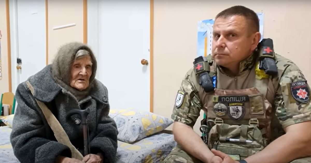 ‚Přežila jsem jednu válku a přežiju i tuhle.‘ 98letá Ukrajinka utekla z Doněcku, ušla deset kilometrů