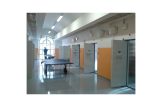 Vazební věznice Pankrác - oranžová chodba na oddělení se zmírněným režimem