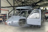 V Bochoři na Přerovsku jsou připraveni zasáhnout proti požáru na území celé České republiky dva vrtulníky Black Hawk