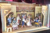 Expozice loutek a marionet z první poloviny 20. století na zámku v Třeboni