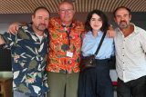 Jan Pokorný si na Mezinárodním filmovém festivalu v Karlových Varech povídal s herečkou Antonií Formanovou a Matějem a Petrem Formanovými.