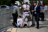 Osoba zadržená po střelbě na Roberta Fica v Handlové