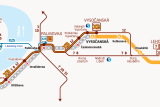 Metro mezi stanicemi linky B Florenc a Vysočanská o víkendu nepojede, je to kvůli opravě Českomoravské