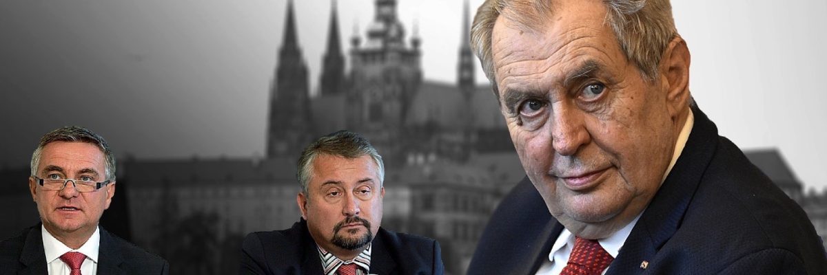 Advokát Marek Nespala (uprostřed) zastupoval v kauzách prezidenta Miloše Zemana i hradní kancelář