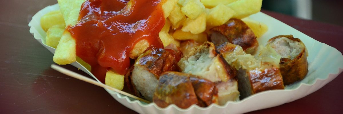 Německý currywurst