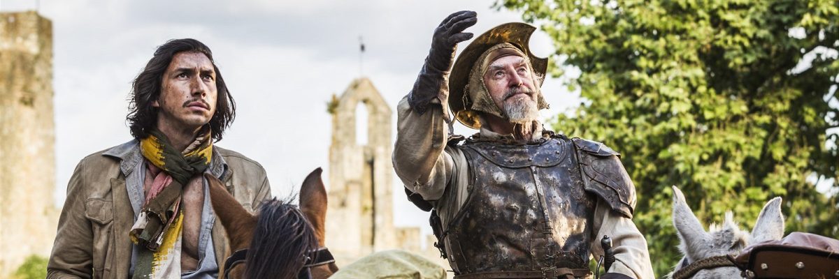 Adam Driver a Jonathan Pryce ve filmu Muž, který zabil Dona Quijota