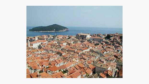 Pohled na Dubrovnik