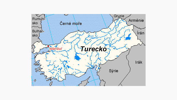 Turecko - území