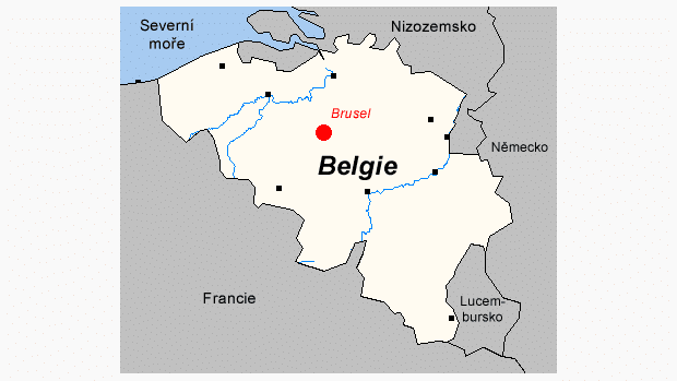 Belgie - území