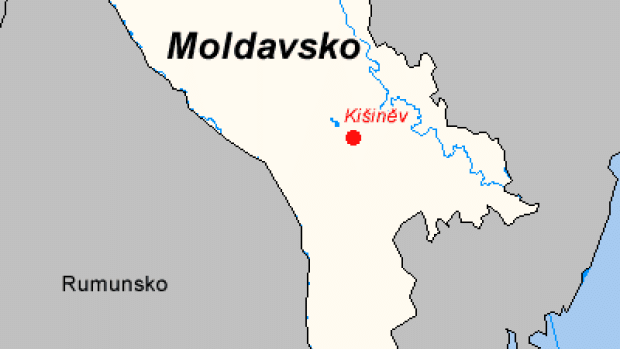 Moldavsko - území