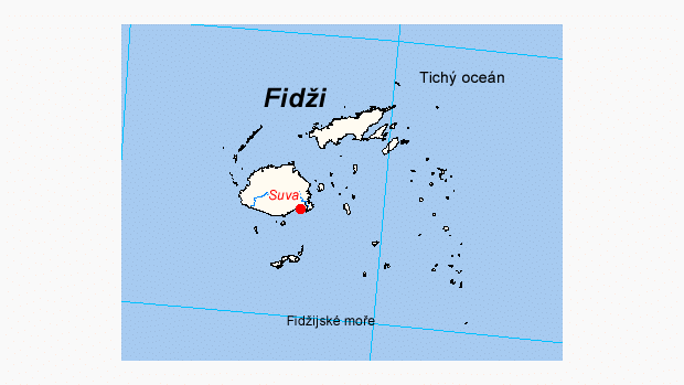 Fidži - území