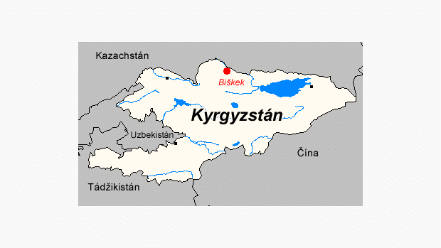 Kyrgyzstán - území