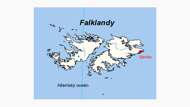 Falklandy - území