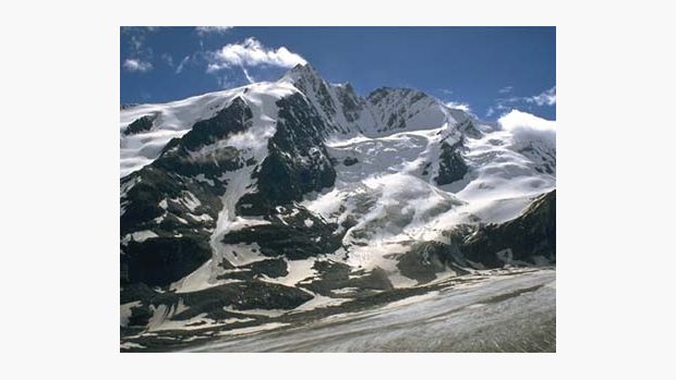 Grossglockner v rakouských Alpách