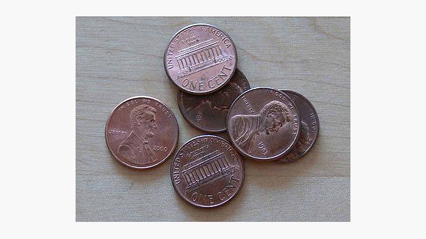 Jednocentové mince