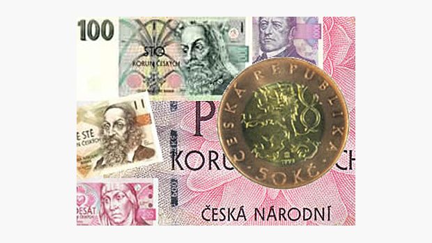 České peníze