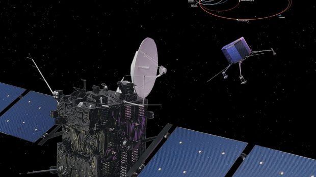 Sonda Rosetta a její přistávací modul