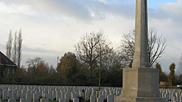 Ypres - vojenský hřbitov