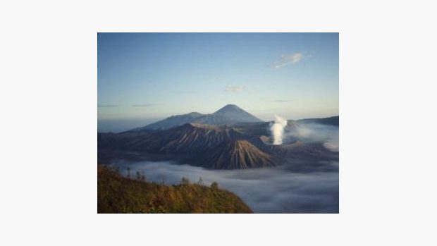 Mount Bromo, aktivní sopka v Indonésii