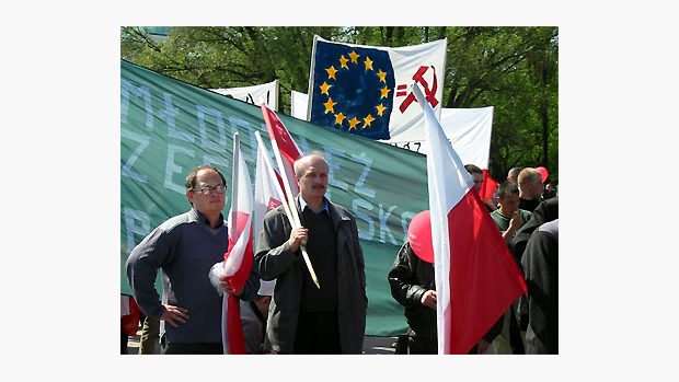 demonstrace polských euroskeptiků (archivní foto)