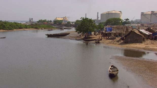 Home - Port Harcourt v ústí řeky Niger, Nigérie