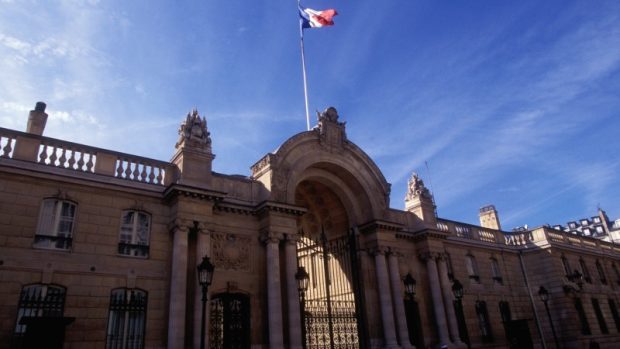 Paříž - Elysejský palác, sídlo francouzského prezidenta
