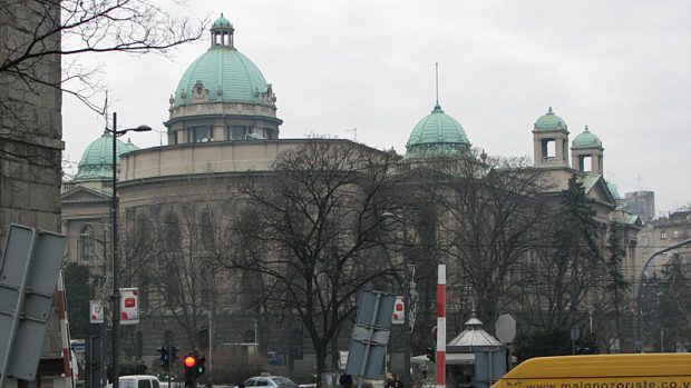 Budova srbského parlamentu