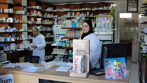 Lékárna v marockém Salé