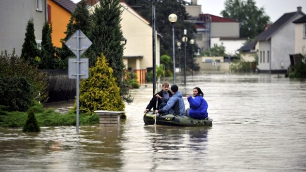 záplavy v Troubkách