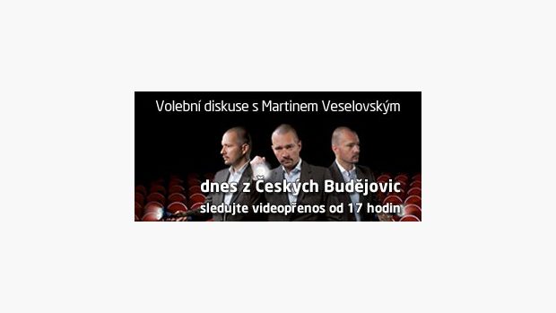 Předvolební debaty - České Budějovice - živě