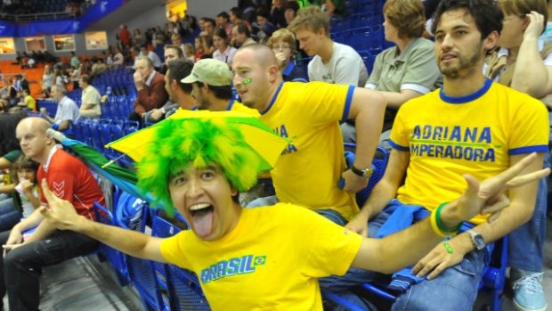 Nejen čeští fanoušci na MS v basketbalu se výborně bavili