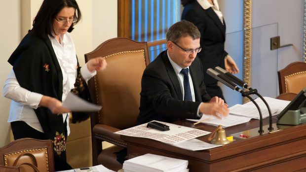 Projednávání úsporných opatření v Poslanecké sněmovně