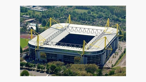 Westfalen stadium sídlo Borissie Dortmund