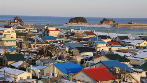 Ostrov Jonpchjong. Sporná námořní hranice mezi Severní a Jižní Koreou