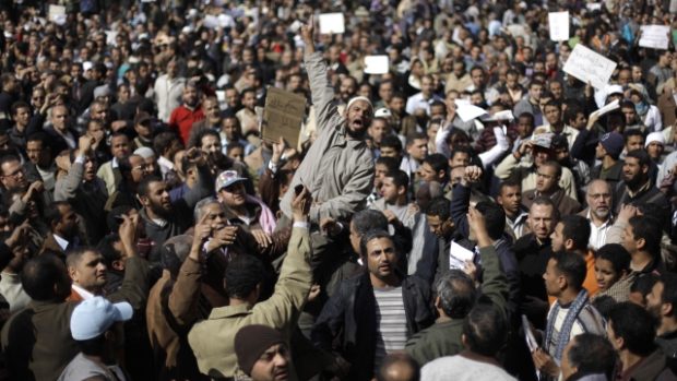 Demonstrace v egyptské Káhiře