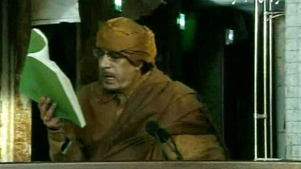 Muammar Kaddáfí nechce ustoupit protestům