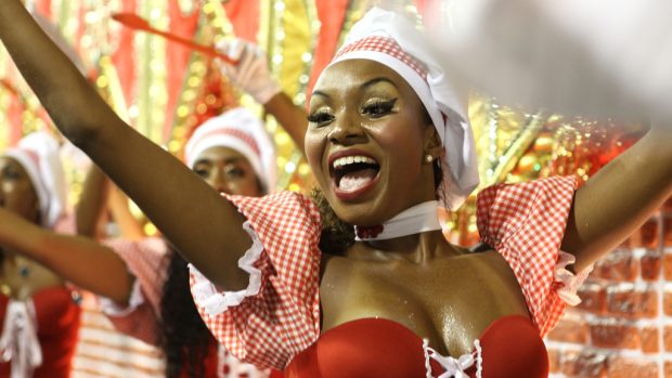 Karneval v brazilském Sao Paulu