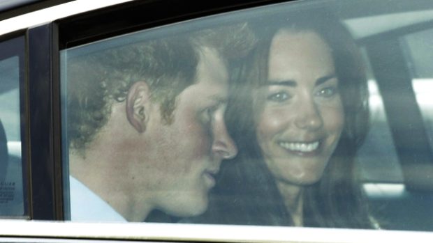 Kate Middletonová a princ Harry