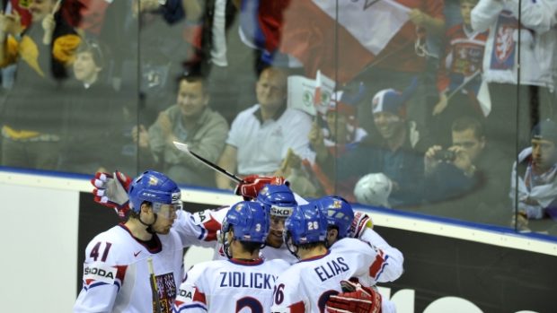 Česká radost na hokejovém MS 2011