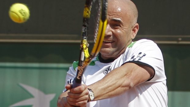 Tenisová legenda Andre Agassi