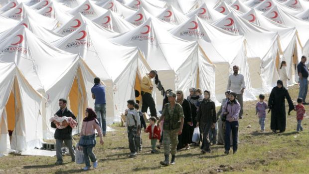 Tábor pro syrské uprchlíky v tureckém Boynuyogunu