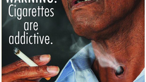 Jeden ze snímků kampaně USA proti kouření