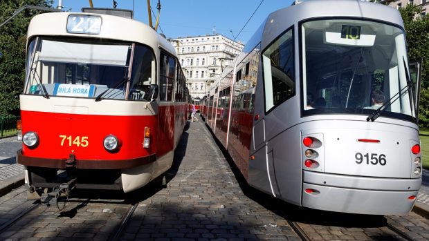 Výpadek proudu zastavil tramvaje v centru Prahy