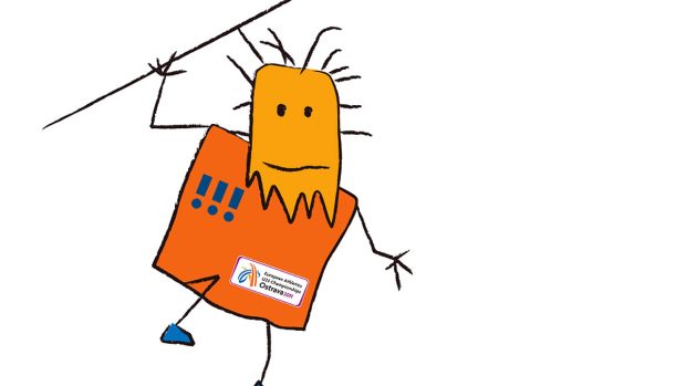 Maskot ME v atletice do 23 let, Ostrava 2011 – pravěký lovec Atli