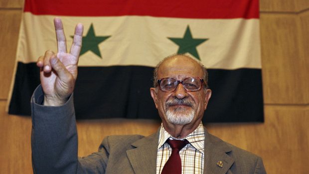 Vůdce syrské opozice Haitham al-Maleh