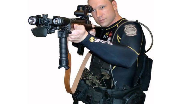 Anders Behring Breivik, stylizace z www.freak.no