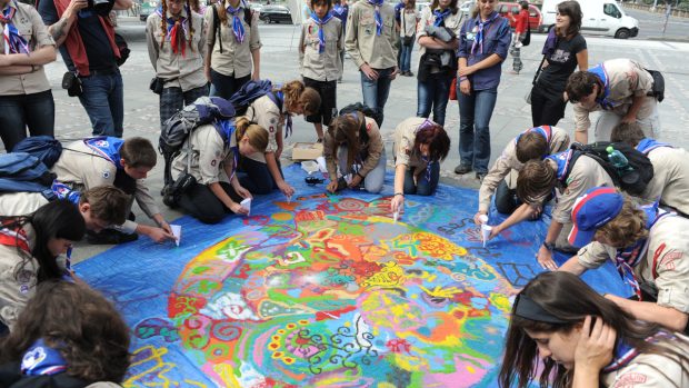 Odjezd 150 skautů a skautek na celosvětové jamboree ve Švédsku