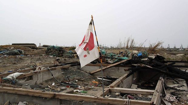 Město Shinchi v prefektuře Fukušima, tři měsíce po katastrofě