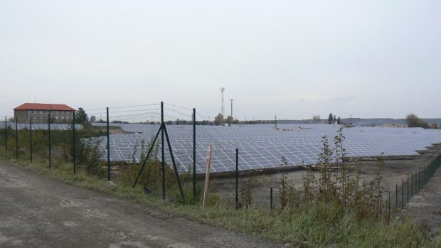 Solární elektrárna v Tuchlovicích
